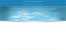 Tablet Screenshot of joannagerardpsychic.com